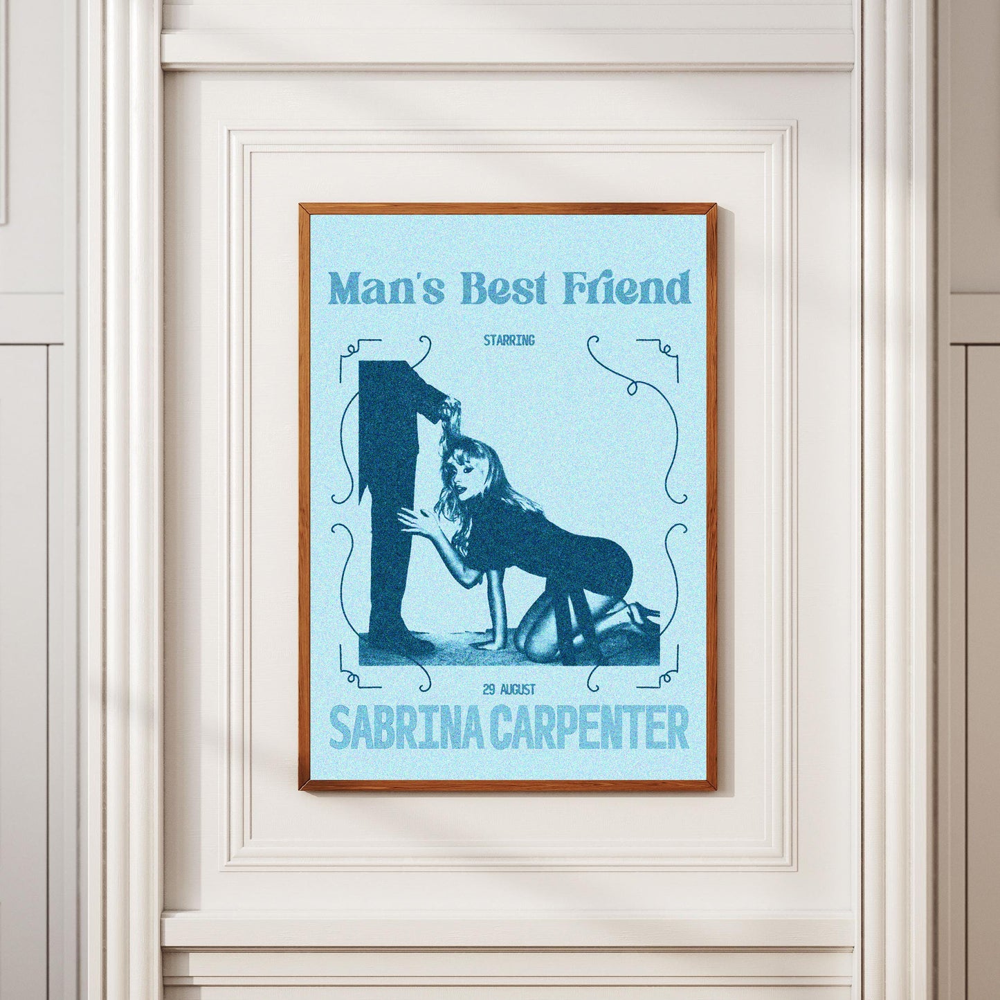 Sabrina Carpenter - Man's Best Friend A4 POSTER